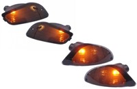 Knipperlicht Set (Smoke) Voor + Achter Vespa Lx 50 / Vespa S / Vespa Lxv Model Origineel-2