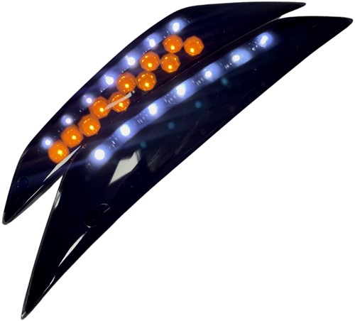 Knipperlicht Set Led Voor Piaggio Zip 2000 Smoke Weglopend
