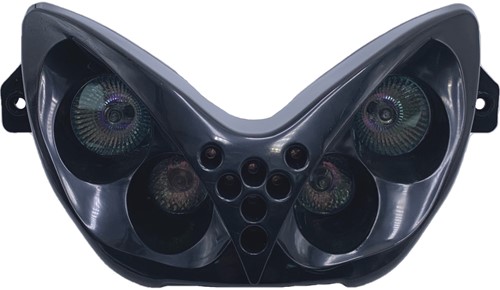 Koplamp Unit Zwart Led Yamaha Aerox 50 / Mbk Nitro 50 V.a 1997 T/m 2012