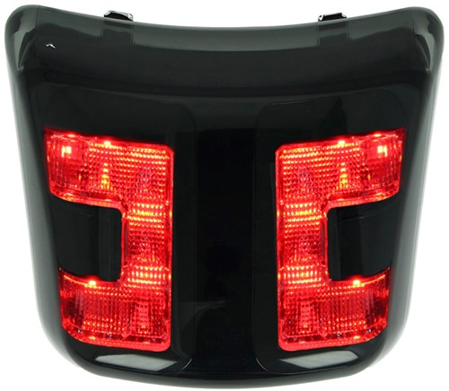 Achterlicht Power1 Vespa Gts 250 / Vespa Gts 300 Mat Zwarte Rand Smoke vanaf 2018 (Zonder Knipperlichten)-3