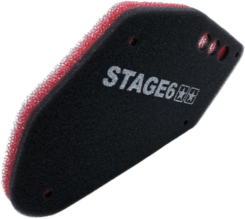 Luchtfilter Element Stage6 Dubbellaags Aprilia RX50 Enduro / Aprilia SX50 SM / Derbi Senda R DRD / Derbi Senda SM X-Treme / Gilera SMT 50 / Gilera SMT 50 Racing S6-35097 - 40