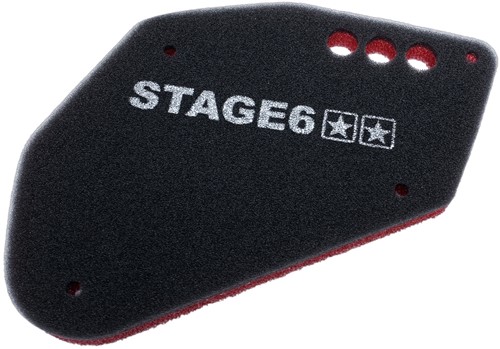 Luchtfilter Element Stage6 Dubbellaags Aprilia RX50 Enduro / Aprilia SX50 SM / Derbi Senda R DRD / Derbi Senda SM X-Treme / Gilera SMT 50 / Gilera SMT 50 Racing S6-35097