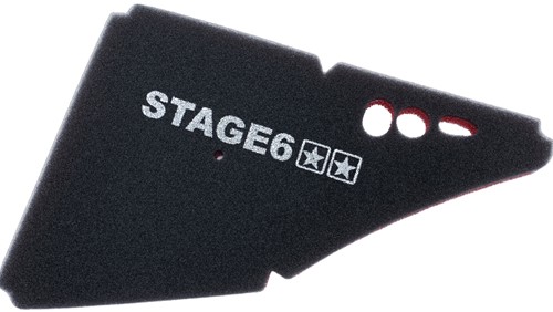 Luchtfilter Element Stage6 Dubbellaags Aprilia RX50 Enduro / Aprilia SX50 SM / Derbi Senda R DRD / Derbi Senda SM X-Treme / Gilera SMT 50 / Gilera SMT 50 Racing S6-35098 (Euro3)
