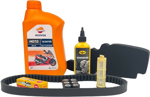 Onderhoudspakket klein Vespa Sprint / Primavera 4T 2V (25km/u) Tot 2018
