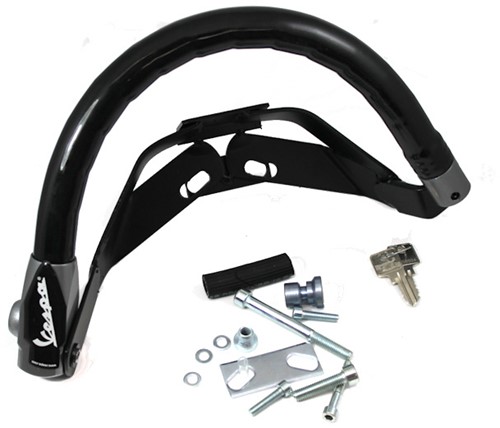 Antirobos / Stuurslotkabel (Versterkt) Slot Vespa Lxv / Vespa Lx / Vespa S Origineel 605537m009