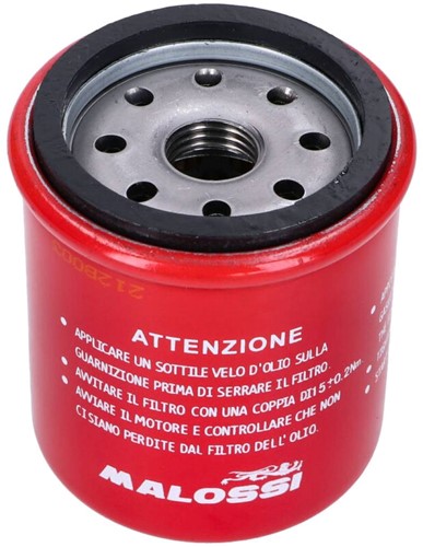 Oliefilter Malossi Piaggio Mp3 300cc / Vespa Et4 / Vespa GT 200 / Piaggio X8 / Piaggio X7 / Piaggio Beverly / Gilera Nexus / Vespa Gts 250 / Gts 300 / Gilera Runner 180 4T 0313382