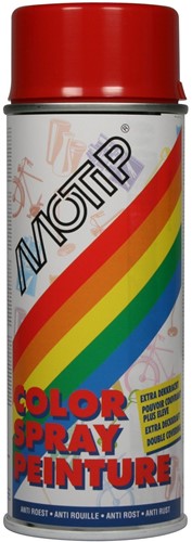 spuitbus motip vuur rood RAL 3000
