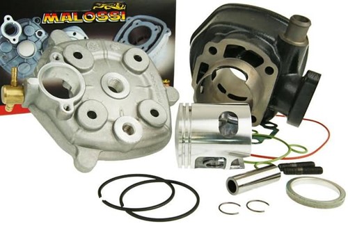 Cilinder Malossi + Kop 70cc Kymco Bet & Win 50 / Kymco Dink 50 / Kymco Super 9 (Water Gekoelde Versie) 3111667