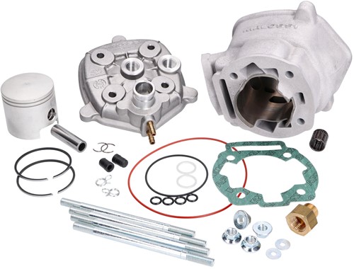 Cilinder Malossi 80cc MHR Big Bore Replica Derbi Senda R X-Race / Derbi Senda SM / Derbi Senda R DRD Racing 3112985 (Voor EBE050 Motor)-2