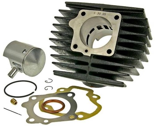 Cilinder Malossi 65cc 45.5mm Honda Camino / Px 50 Zuiger pen 10mm 313642