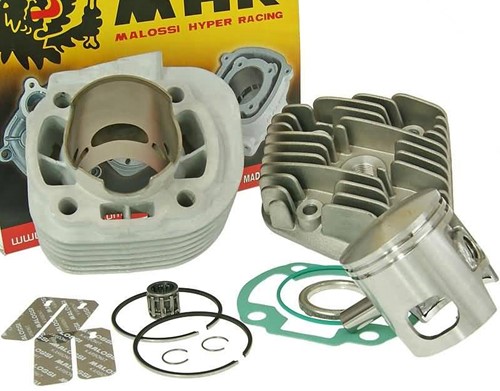 Cilinder Malossi MHR Replica 70cc Aprilia Rally / Aprilia Scarabeo 50 / Aprilia SR50 Replica / Benelli 491 GT / Beta ARK 50 / Beta Quadra 50 / Malaguti F12 Phantom / Malaguti F15 Firefox / MBK Ovetto