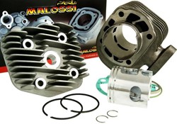 Cilinder Malossi + Kop 70cc Kymco Dink 50 / Kymco G-Dink 50 / Kymco Grand Dink 50 / Kymco People 50 / Kymco Super 9 / Kymco Yup 50 / Kymco Vitality 50 (Lucht Gekoelde Versie) 319987