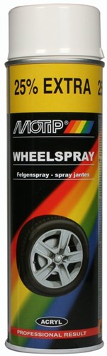 spuitbus motip velgenlak wit 500ml