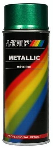 spuitbus motip metallic lak groen 400ml