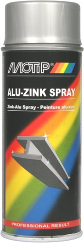 Spuitbus Motip Aluminium Zinkspray 400ml