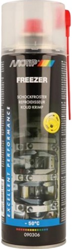 Spuitbus Freezer Spray Motip 500ml - 50 graden Celsius	