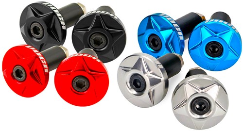 Stuurgewicht Voca Racing CNC Blauw Universeel Scooter / Schakelbrommer-2