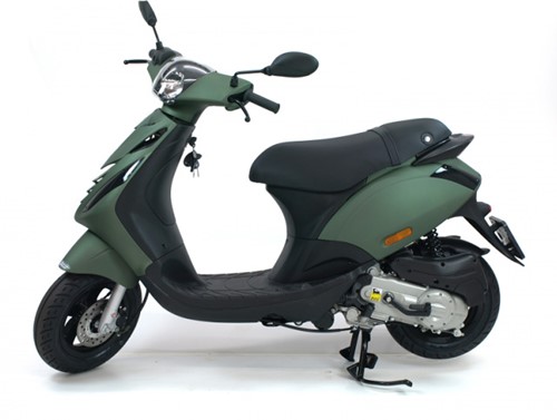 Kappenset Piaggio Zip 2000 Army Mat Groen met SP voorscherm 5 delig-2