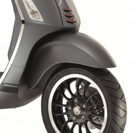 Voorspatbord (742/B) Vespa Sprint Grijs Titanio 742/ B Origineel 67364400ez
