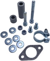 Montageplaat Uitlaat Steun Kymco 4t / Baotian 4t / China 4t / Btc 4t / Agm 4t / Znen 4t Universeel (Tecnigas Gp4) - 40
