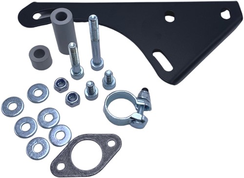 Montageplaat Uitlaat Steun Kymco 4t / Gy6 / Baotian 4t / China 4t / Btc 4t / Agm 4t / Znen 4t Universeel (Tecnigas Gp4)-2