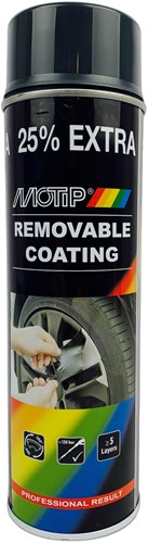 Motip Plastic Dip Sprayplast Carbon Removable Coating