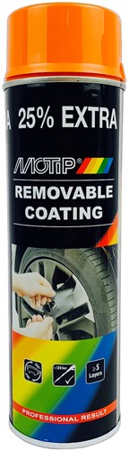Motip Plastic Dip Sprayplast Oranje Removable Coating