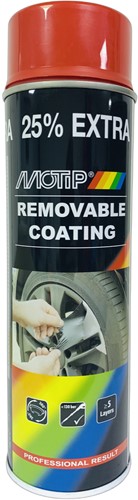 Motip Plastic Dip Sprayplast Rood Removable Coating