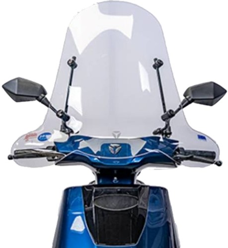 Windscherm Yadea T9L Transparant Hoog model + Montage set