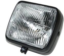 Koplamp Zundapp Vierkant Zwart
