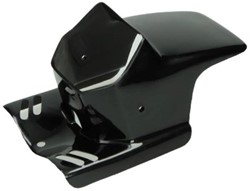 Koplamp Spoiler Zwart Vespa Citta / Puch Maxi Vierkant Zwart