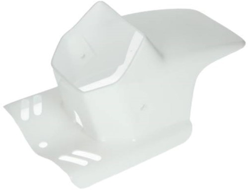 koplampspoiler vespa citta / puch maxi - vierkant wit