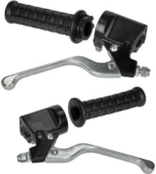 Gashandel / Blokhandel Set voor Zundapp / Kreidler / Sachs - Links + Rechts
