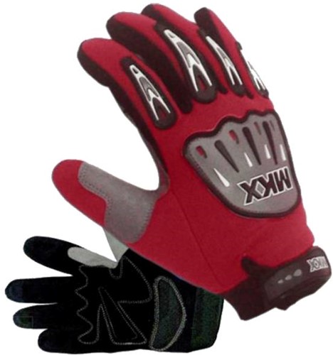 Handschoenen MKX Cross Maat  - Rood - L - 10cm