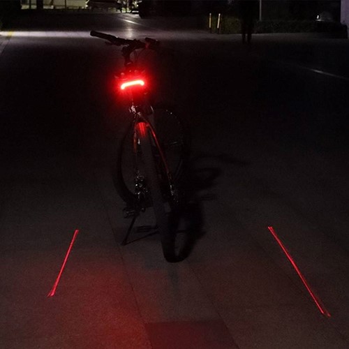 Fiets Achterlicht + Knipperlicht Cute EyE Met afstandbediening USB 