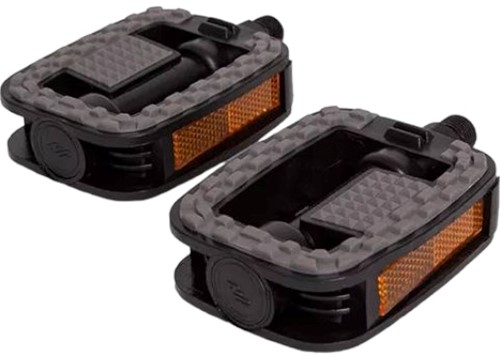 Fiets Pedaalset Lynx Supergrip Zwart / Grijs 9/16 draad