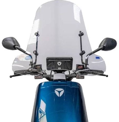 Windscherm Yadea G5 Transparant Hoog model + Montage set