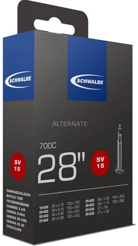 Fiets Binnenband Schwalbe SV15 28" / 18/28-622/630 - 50mm Fransventiel