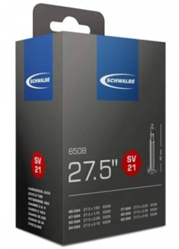 Fiets Binnenband Schwalbe SV21 27.5" / 40/62-584 - 40mm Fransventiel