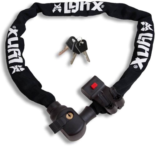 Fiets Kettingslot Lynx 100 cm x 5.5cm Zwart