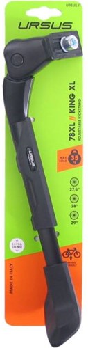 Fiets Zijstandaard Verstelbaar Ursus 27.5 t/m 29 Inch King Zwart