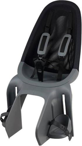Kinderzitje Achter Qibbel Air Sparkling Silver Dragerbevestiging 2 T/m 6 Jaar