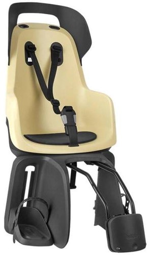 Kinderzitje achter Bobike Maxi Go Lemon Sorbet Framebevestiging