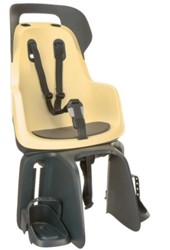 Kinderzitje achter Bobike Maxi Go Lemon Sorbet Dragerbevestiging