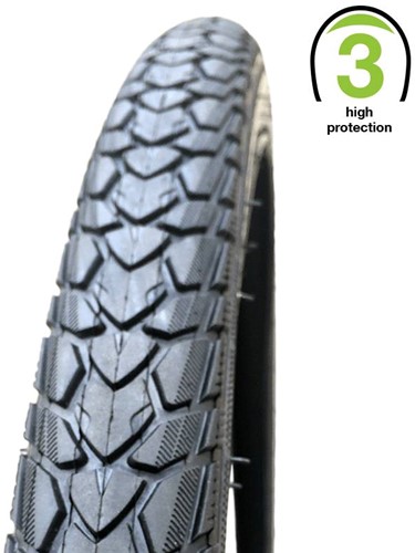 Fiets Buitenband ReXway Shopper 28x1.75 (47-622) 700x45C Zwart [Type 3]