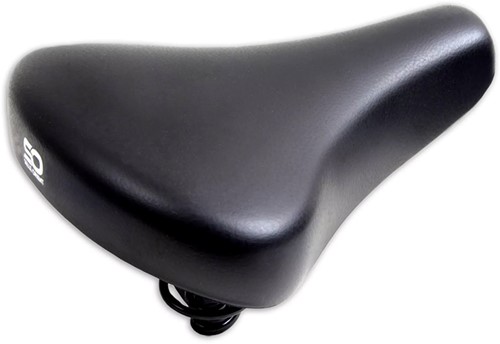 Selle Orient Fiets zadel City Comfort Zwart 250x216mm 