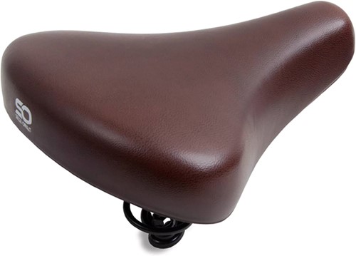 Selle Orient Fiets zadel City Comfort Bruin 250x216mm 