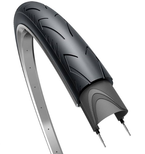 Fiets Buitenband Edge City Range Basic 28 x 1.40" / 37-622 Zwart Reflex