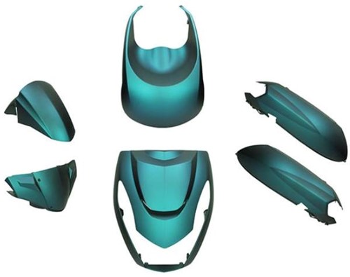 Kappenset Peugeot Kisbee Euro4 Cameleon Mat [6 Delig set]