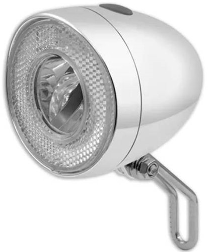Lynx Fiets Koplamp Retro Reflex Zilver 30 Lux
